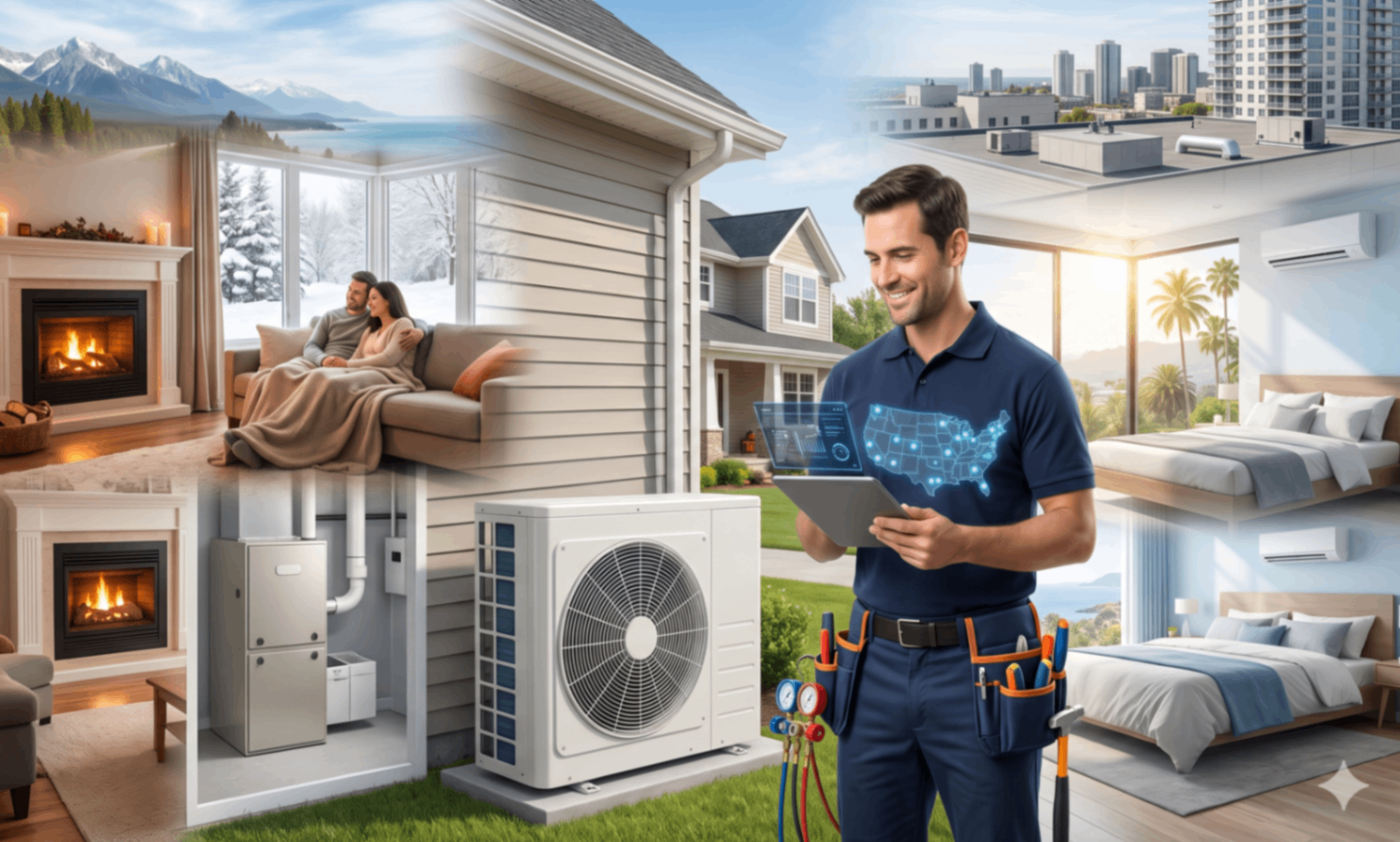 HVAC in Pounding Mill, VA